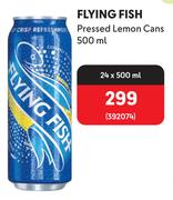 Flying Fish Pressed Lemon Cans-24 x 500ml