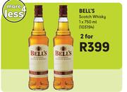 Bell's Scotch Whisky-For 2 x 750ml