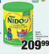 Nestle Nido 3+ Powdered Drink-1.8Kg
