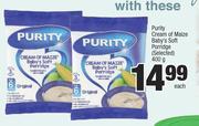 Purity Cream Of Maize Baby's Soft Porridge (Selected)-400g Each
