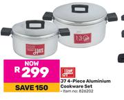 Hart J7 4-Piece Aluminium Cookware Set