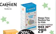 Carmien Sleepy Time Rooibos Tea For Kids 20 Tagless Teabags