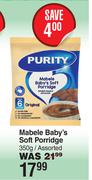 Purity Mabele Baby's Soft Porridge Assorted-350g