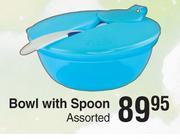 Baby Things Bowl With Spoon Assorted