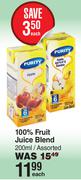 Purity 100% Fruit Juice Blend-200ml Each