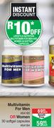 Lifestyle Nutrition Multivitamin For Men Or Women 30 Softgel Capsules-Each