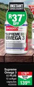 Biogen Supreme Omega 3 60 Plus 10 Softgel Capsules