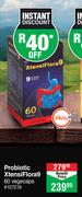 Healthy Living Probiotic XtensiFlora 9 60 Vegecaps