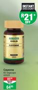 Dis-Chem Gold Cayenne 60 Vegecaps