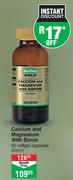 Dis-Chem Gold Calcium & Magnesium With Boron 60 Softgel Capsules