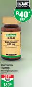 Dis-Chem Gold Curcumin 400mg 60 Vegecapsules