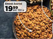Almonds Assorted-Per 100g
