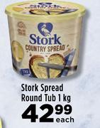 Stork Spread Round Tub-1Kg Each