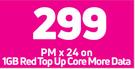 2 x Oppo A16 4G Smartphone-On 1GB Red Top Up Core More Data + On Promo 65