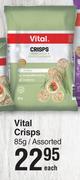 Vital Crisp Assorted-85g Each