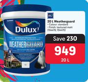 Dulux Weatherguard  154478, 154470-20Ltr