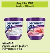 Parmalat Double Cream Yoghurt (All Variants)-For 2 x 1Kg