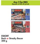 Eskort Back Or Streaky Bacon-For 2 x 200g