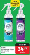 Glade Air Freshener Trigger (All Variants)-400ml Each