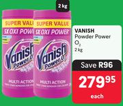 Vanish O2 Power Powder-2Kg Each 