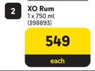 Bumbu XO Rum-750ml Each