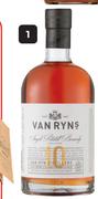 Van Ryns Vintage 10 Year Old Brandy-750ml Each