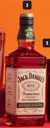 Jack Daniel's Tennessee Rye Whisky-750ml Each