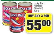Lucky Star Pilchards (Selected)-For Any 3 x 400g