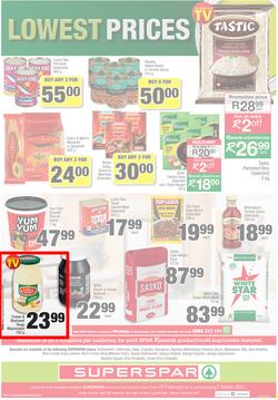 SUPERSPAR EASTERN CAPE : Lower Than Low Prices (23 February - 7 March 2021), page 8