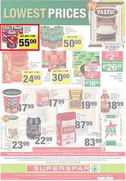SUPERSPAR EASTERN CAPE : Lower Than Low Prices (23 February - 7 March 2021), page 8