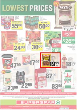 SUPERSPAR EASTERN CAPE : Lower Than Low Prices (23 February - 7 March 2021), page 8