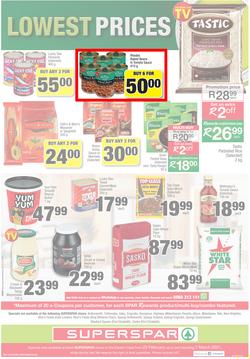 SUPERSPAR EASTERN CAPE : Lower Than Low Prices (23 February - 7 March 2021), page 8