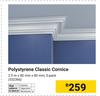 Polystyrene Classic Cornice 5-Pack 532366-2.0m X 80mm x 80mm