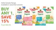Holle Cereals Range