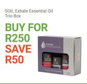 SOiL Exhale Essential Oil Trio Box