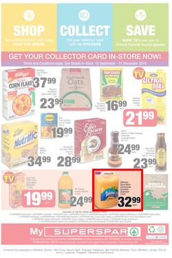 SUPER SPAR Eastern Cape (22 Oct - 3 Nov 2019). Only Available at Selected Stores in the Eastern Cape. Excluding Mthatha, page 8