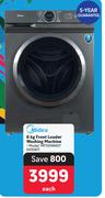 Midea 6Kg Front Loader Washing Machine MF100W60T