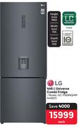 LG 446L Universe Combi Fridge GC-F569NQHM