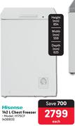 Hisense 142L Chest Freezer H175CF