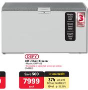 Defy 481L Chest Freezer DMF 456