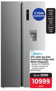 Midea 513L Side By Side Frost Free Fridge With Water Dispenser HC-689WEN