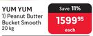 Yum Yum Peanut Butter Bucket Smooth-20Kg Each