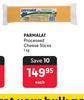 Parmalat Processed Cheese Slices-1Kg Each