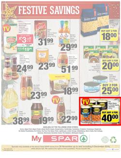 SPAR Eastern Cape : My Spar (26 Nov - 8 Dec 2019) Only available at selected Eastern Cape stores., page 8