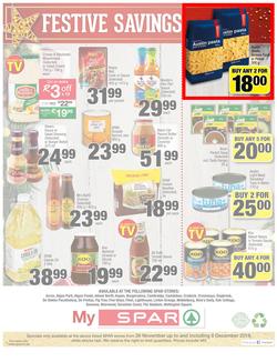 SPAR Eastern Cape : My Spar (26 Nov - 8 Dec 2019) Only available at selected Eastern Cape stores., page 8