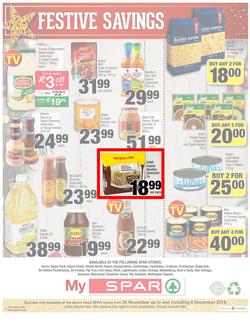 SPAR Eastern Cape : My Spar (26 Nov - 8 Dec 2019) Only available at selected Eastern Cape stores., page 8