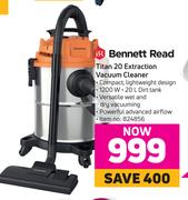 Bennett Read Titan 20 Extraction Vacuum Cleaner