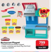 Play Doh Restaurant Playset-Each