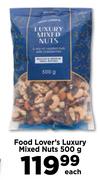 Food Lover's Luxury Mixed Nuts-500g