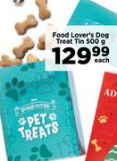 Food Lover's Dog Treat Tin-500g